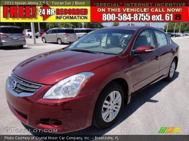2011 Nissan Altima 2.5 S in Tuscan Sun
