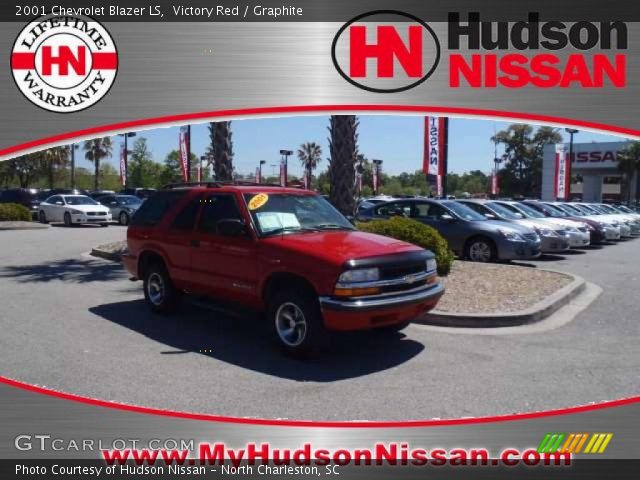 2001 Chevrolet Blazer LS in Victory Red