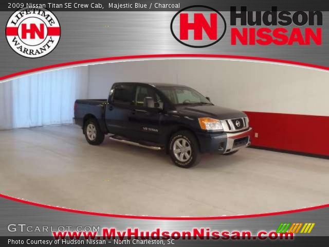 2009 Nissan Titan SE Crew Cab in Majestic Blue