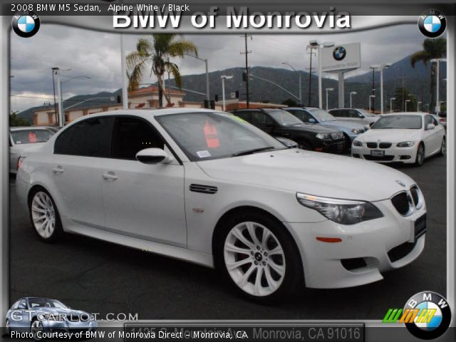 2008 BMW M5 Sedan in Alpine White