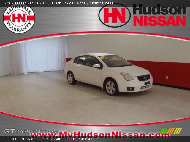 2007 Nissan Sentra 2.0 S in Fresh Powder White