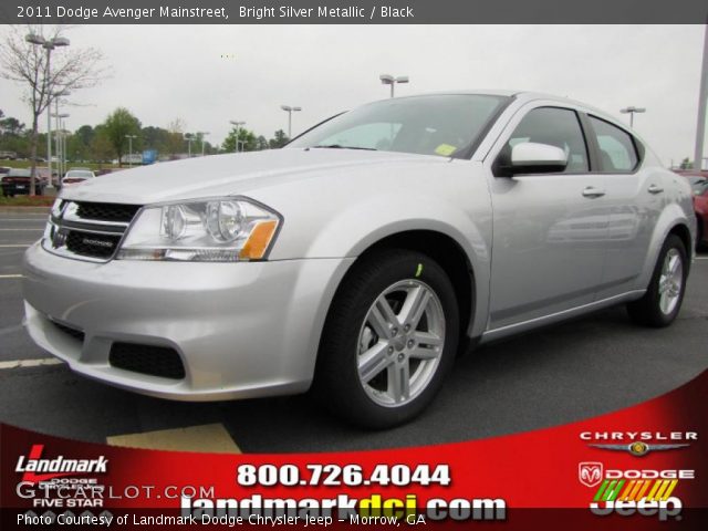 2011 Dodge Avenger Mainstreet in Bright Silver Metallic