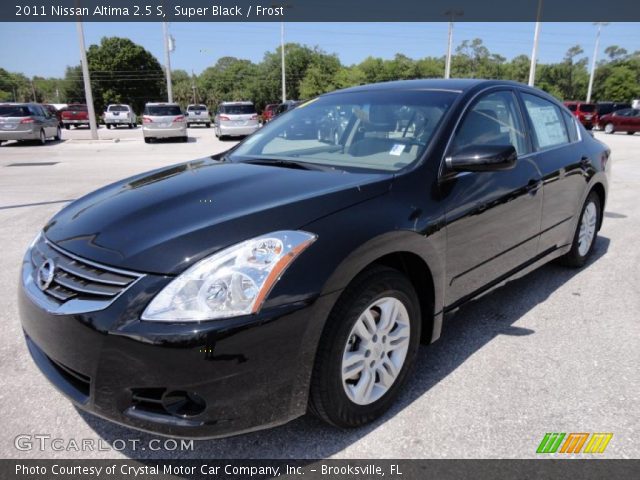 2011 Nissan Altima 2.5 S in Super Black