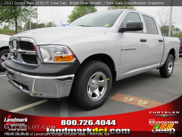 2011 Dodge Ram 1500 ST Crew Cab in Bright Silver Metallic