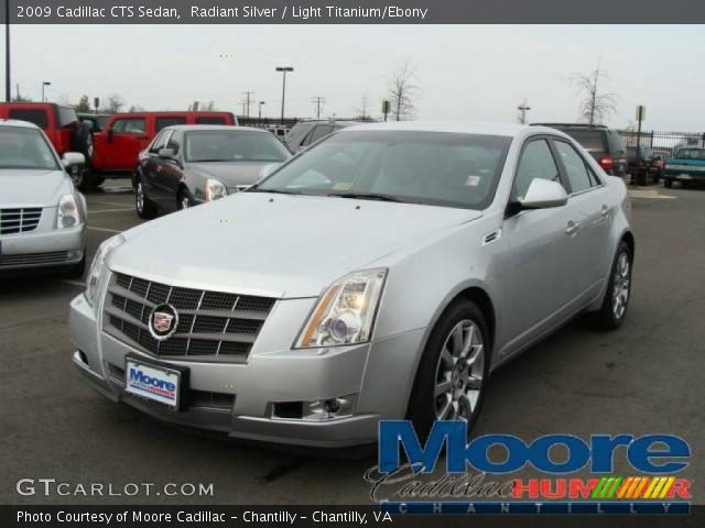 2009 Cadillac CTS Sedan in Radiant Silver