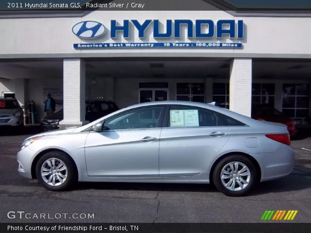 2011 Hyundai Sonata GLS in Radiant Silver