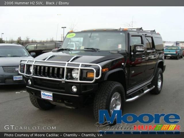 2006 Hummer H2 SUV in Black
