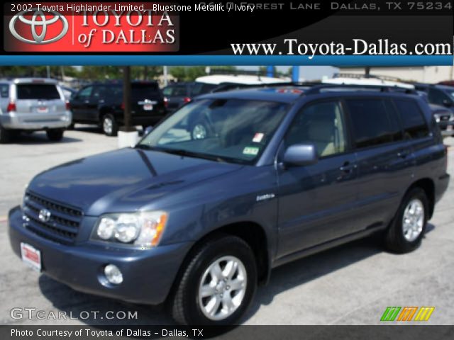 2002 Toyota Highlander Limited in Bluestone Metallic
