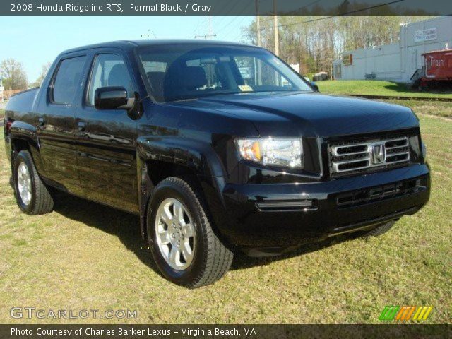 2008 Honda Ridgeline RTS in Formal Black