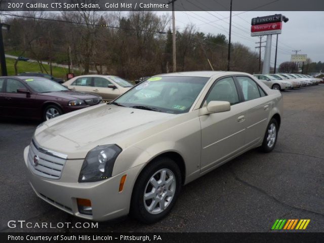 2007 Cadillac CTS Sport Sedan in Gold Mist
