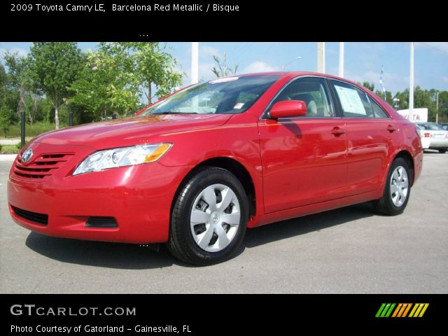 2009 Toyota Camry LE in Barcelona Red Metallic