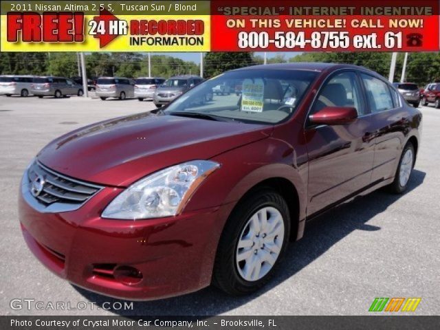 2011 Nissan Altima 2.5 S in Tuscan Sun