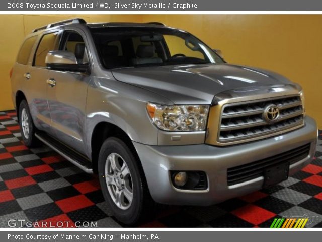 2008 Toyota Sequoia Limited 4WD in Silver Sky Metallic