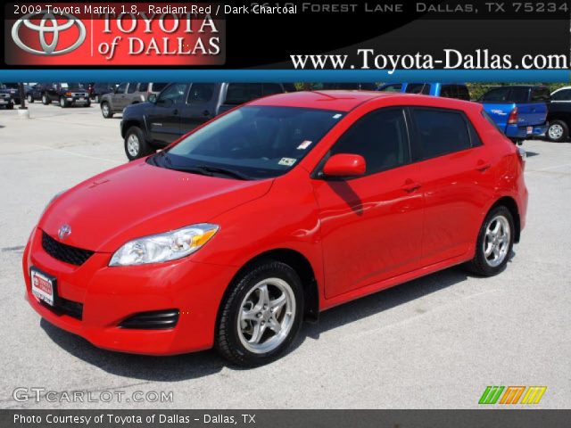 2009 Toyota Matrix 1.8 in Radiant Red