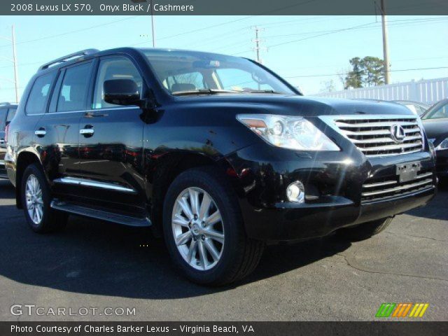 2008 Lexus LX 570 in Onyx Black