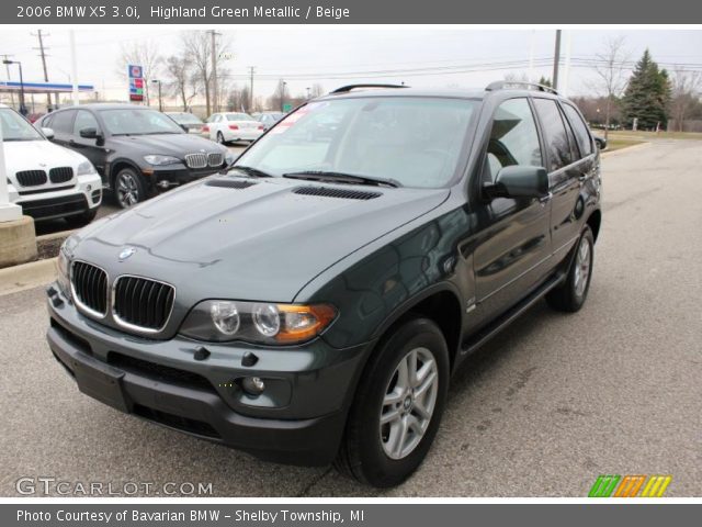 2006 BMW X5 3.0i in Highland Green Metallic