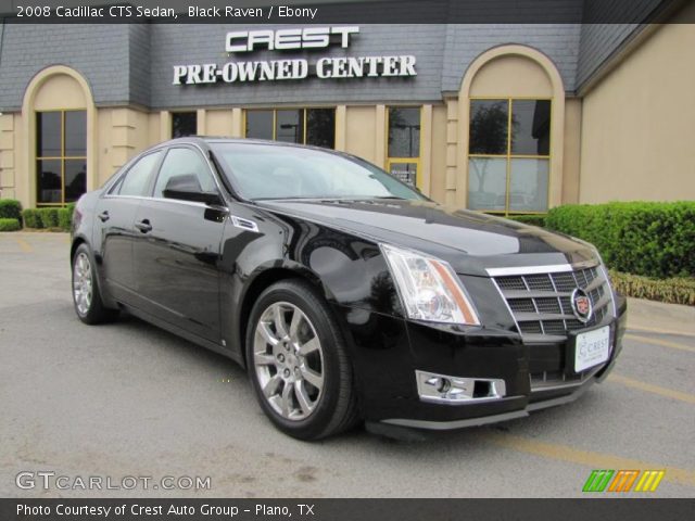 2008 Cadillac CTS Sedan in Black Raven