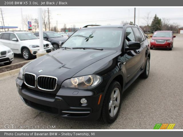 2008 BMW X5 3.0si in Jet Black