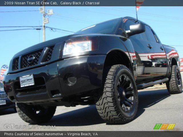 2009 Nissan Titan SE Crew Cab in Galaxy Black