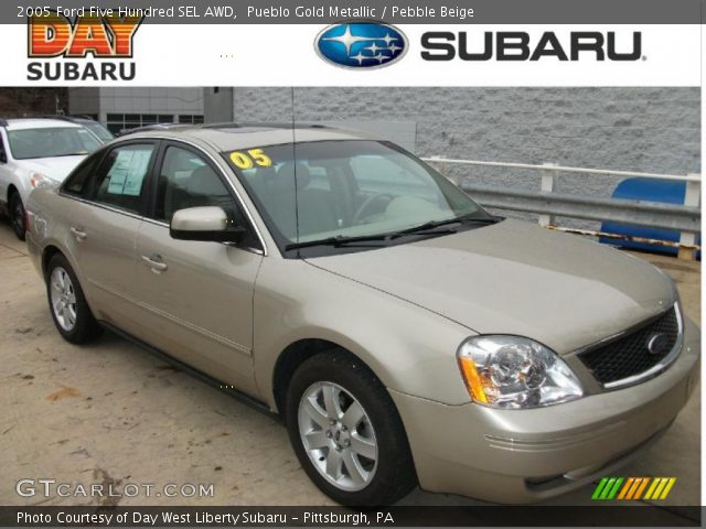 2005 Ford Five Hundred SEL AWD in Pueblo Gold Metallic