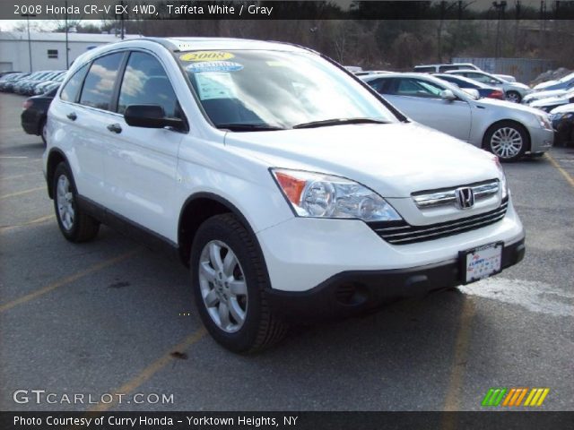 2008 Honda CR-V EX 4WD in Taffeta White