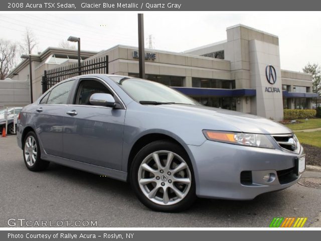 2008 Acura TSX Sedan in Glacier Blue Metallic