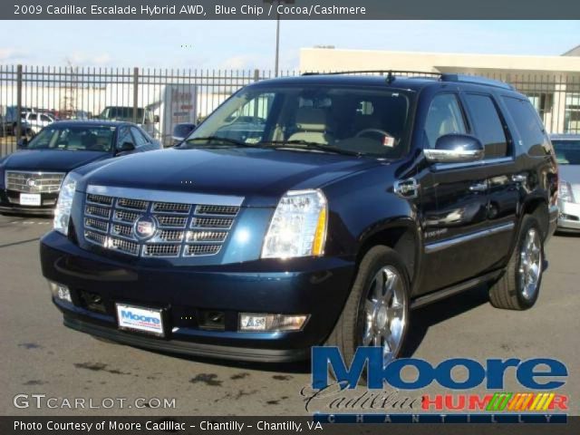 2009 Cadillac Escalade Hybrid AWD in Blue Chip