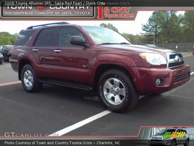 2008 Toyota 4Runner SR5 in Salsa Red Pearl
