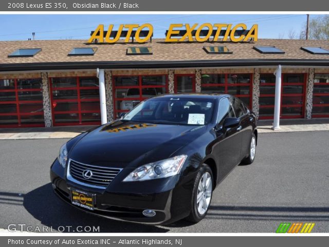 2008 Lexus ES 350 in Obsidian Black