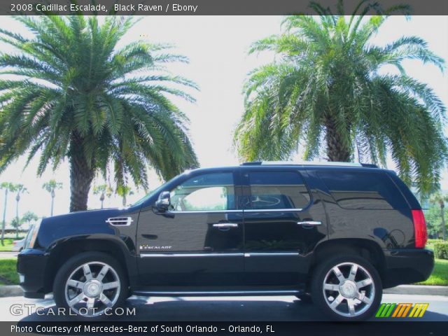 2008 Cadillac Escalade  in Black Raven