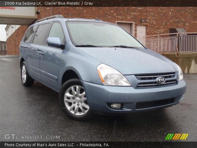 2008 Kia Sedona LX in Glacier Blue Metallic