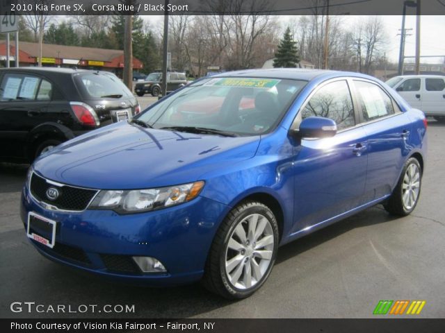 2010 Kia Forte SX in Corsa Blue