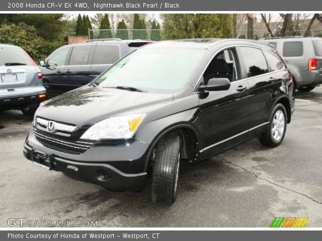 2008 Honda CR-V EX 4WD in Nighthawk Black Pearl