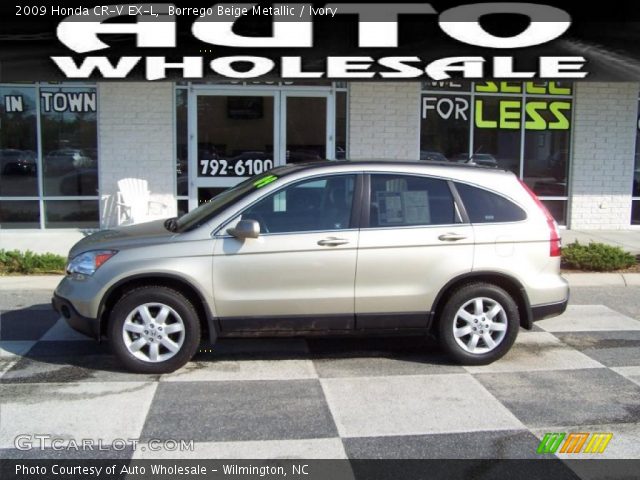 2009 Honda CR-V EX-L in Borrego Beige Metallic