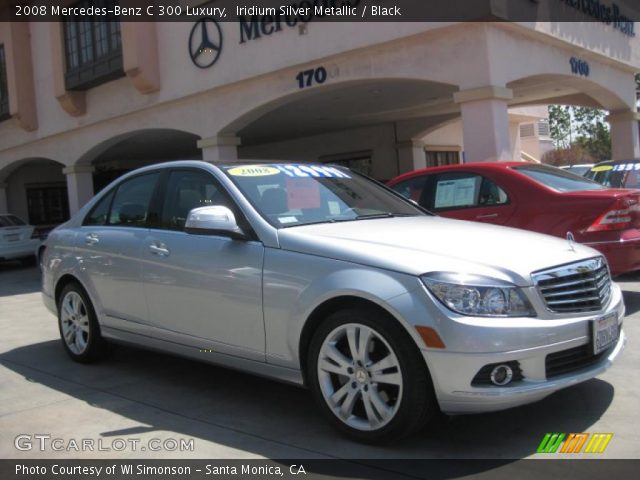 2008 Mercedes-Benz C 300 Luxury in Iridium Silver Metallic
