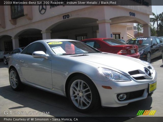 2009 Mercedes-Benz SLK 300 Roadster in Iridium Silver Metallic