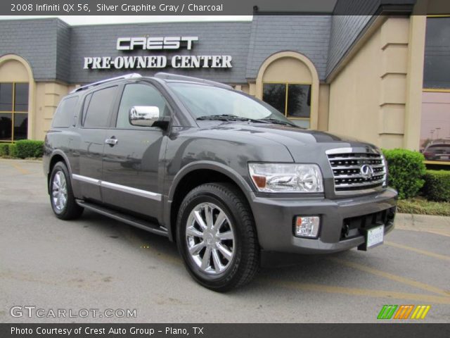 2008 Infiniti QX 56 in Silver Graphite Gray