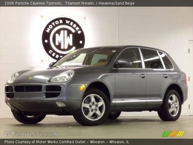 2006 Porsche Cayenne Tiptronic in Titanium Metallic