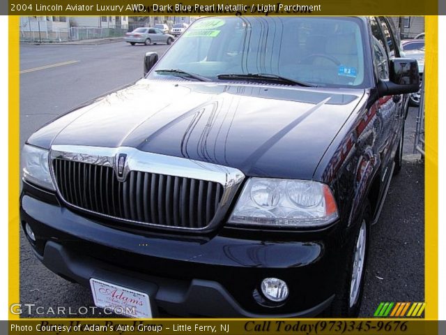 2004 Lincoln Aviator Luxury AWD in Dark Blue Pearl Metallic