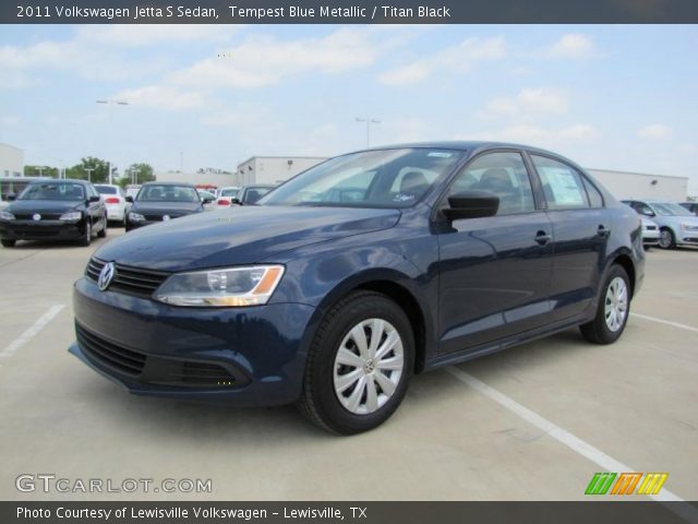 2011 Volkswagen Jetta S Sedan in Tempest Blue Metallic