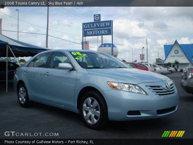 2008 Toyota Camry LE in Sky Blue Pearl