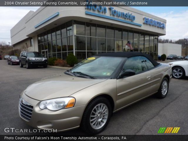 2004 Chrysler Sebring Touring Convertible in Light Almond Pearl Metallic