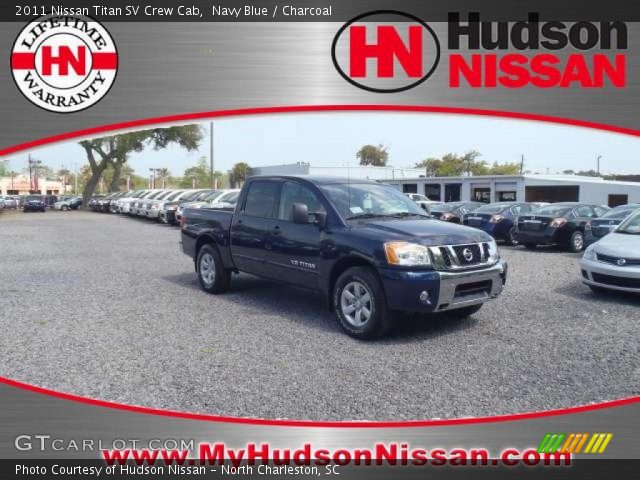2011 Nissan Titan SV Crew Cab in Navy Blue