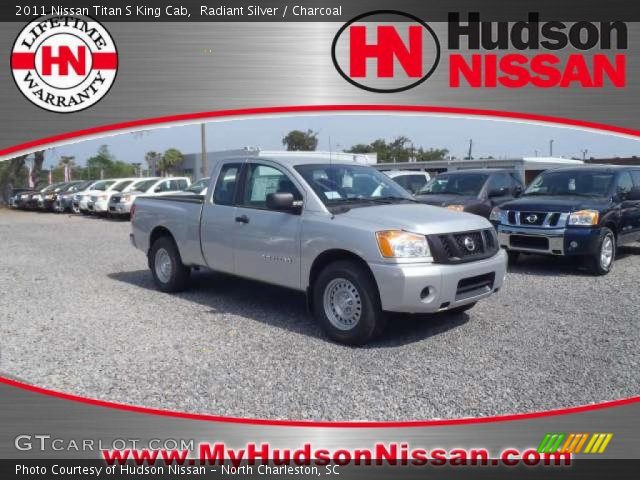 2011 Nissan Titan S King Cab in Radiant Silver
