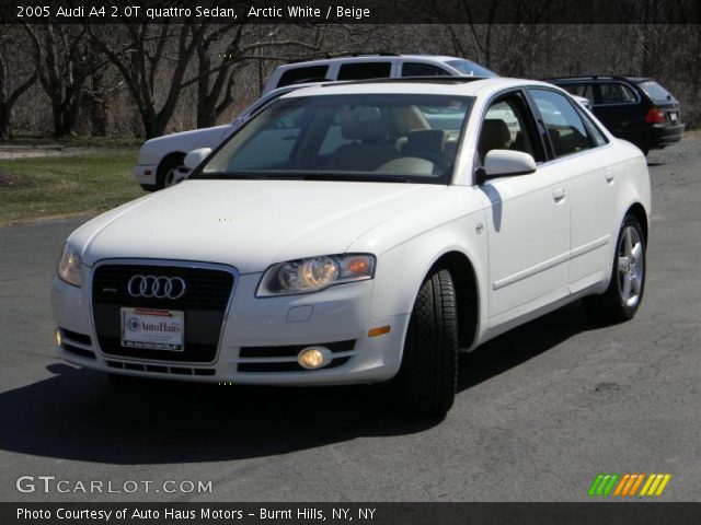 2005 Audi A4 2.0T quattro Sedan in Arctic White