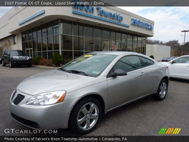 2007 Pontiac G6 GT Coupe in Liquid Silver Metallic