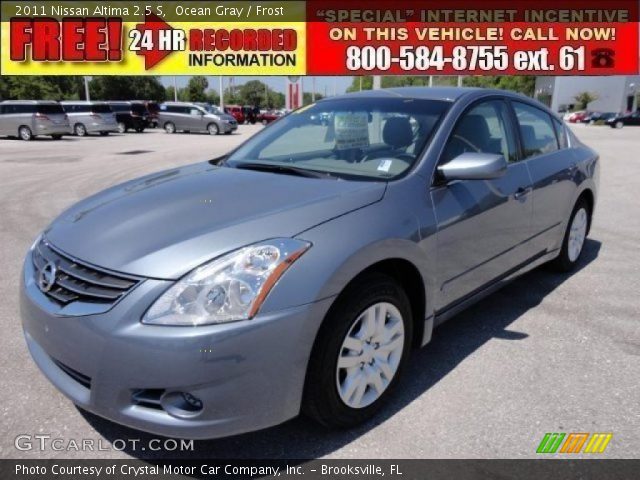 2011 Nissan Altima 2.5 S in Ocean Gray