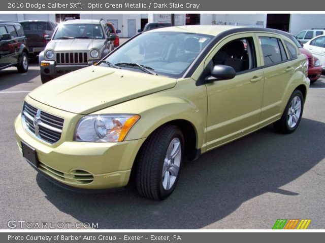 2010 Dodge Caliber SXT in Optic Green Metallic