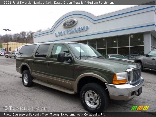 2001 Ford Excursion Limited 4x4 in Estate Green Metallic