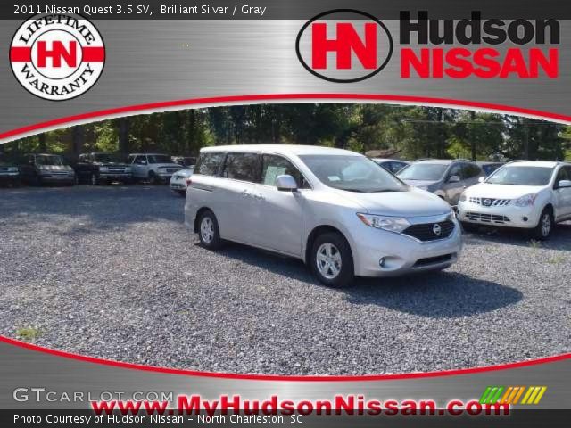 2011 Nissan Quest 3.5 SV in Brilliant Silver